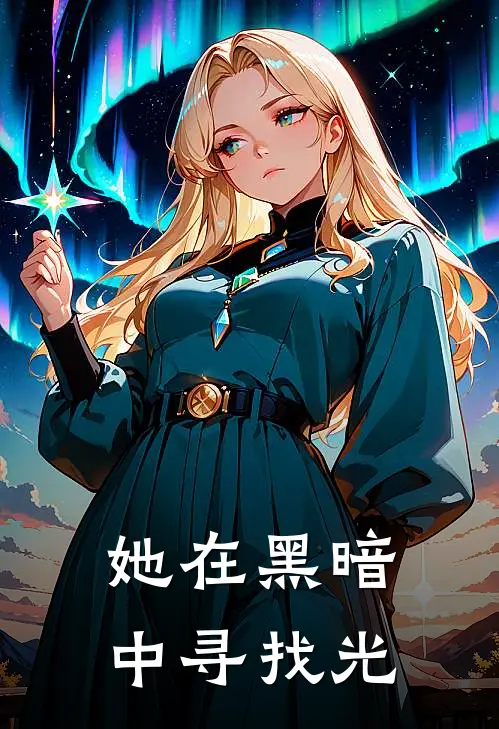 她在黑暗中寻找光