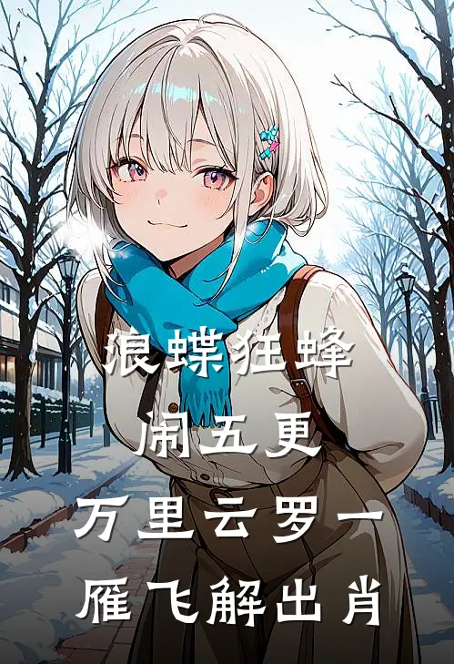 浪蝶狂蜂闹五更,万里云罗一雁飞解出肖