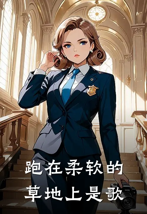 跑在柔软的草地上是歌